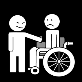 electric wheelchair: mess around
